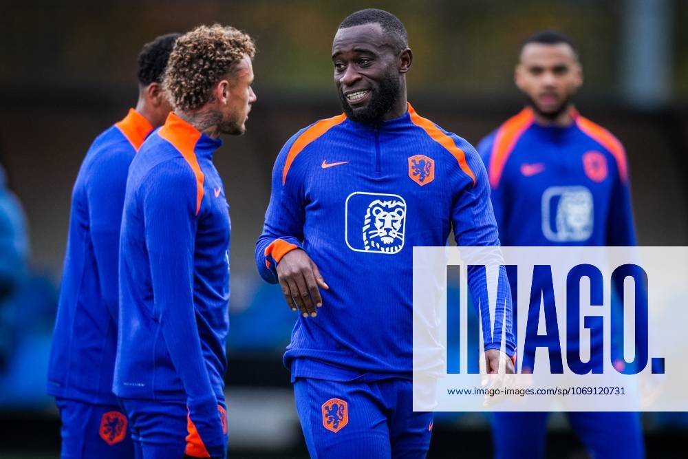 , KNVB Campus , season 2025 2026 , Dutch International football , Training session Netherlands , picture shows Netherlands player Lutsharel Geertruida Training session Netherlands 11-11-2025 x31986260x