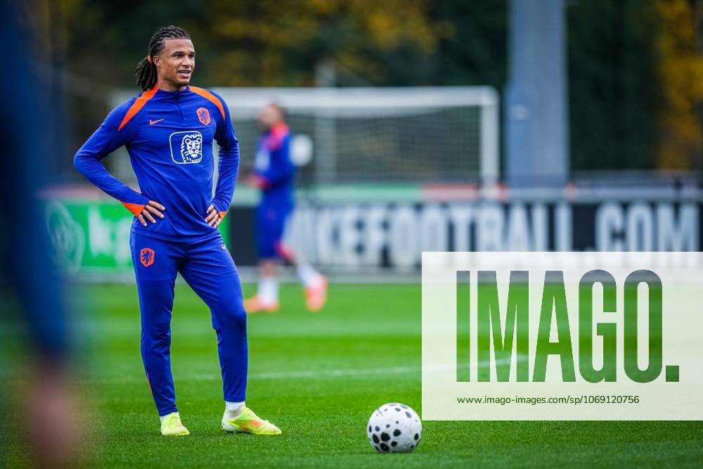 , KNVB Campus , season 2025 2026 , Dutch International football , Training session Netherlands , picture shows Netherlands player Nathan Ake Training session Netherlands 11-11-2025 x31986261x