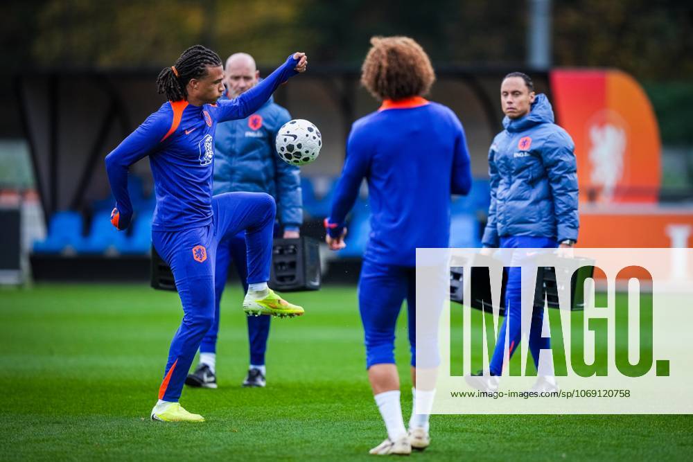 , KNVB Campus , season 2025 2026 , Dutch International football , Training session Netherlands , picture shows Netherlands player Nathan Ake Training session Netherlands 11-11-2025 x31986262x