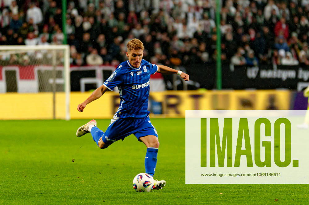 Joel Pereira seen during PKO BP Ekstraklasa 25 26 game between teams of Legia Warszawa and Lech Poznan (Lukasz Germaniuk Ball Raw Images) Warsaw Polish Army Stadium Poland