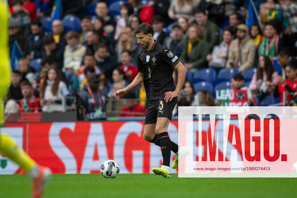 Portugal v Armenia - FIFA World Cup, WM, Weltmeisterschaft, Fussball 2026 Qualifier Ruben Dias from Portugal is seen in action during the European World Cup Qualifiers 2026 football match between Portugal and Armenia at Estadio do Dragao in Porto, Portugal, on November 16, 2025. Porto Porto Portugal