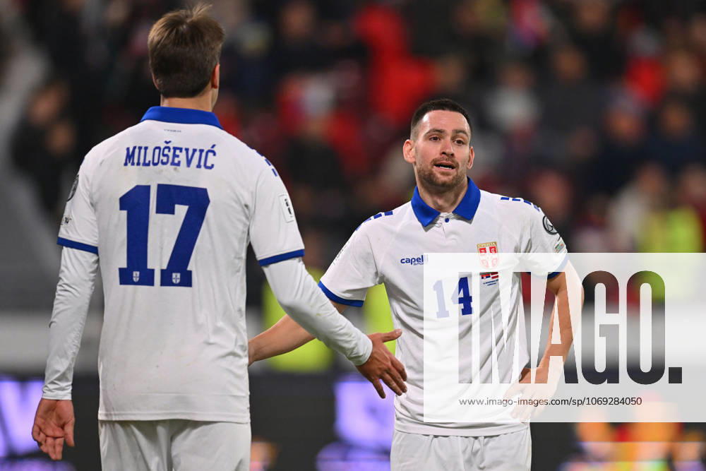SERBIA vs LATVIA ANDRIJA ZIVKOVIC football Serbia vs Latvia FIFA World Cup, WM, Weltmeisterschaft, Fussball qualification match at Dubocica stadiuim , Leskovac 16.11.2025 Foto: FOOTBALL, SERBIA, LATVIA, FIFA WORLD CUP QUALIFICATIONS MATCH Leskovac Dubocica stadium Serbia