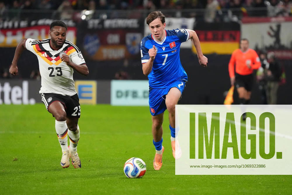 Leo Sauer Slovakia, Slovakia, 07 vs Ridle Baku Germany Germany Leipzig 17 11 2025 Germany vs Slovakia, World Cup Qualification, Matchday 6