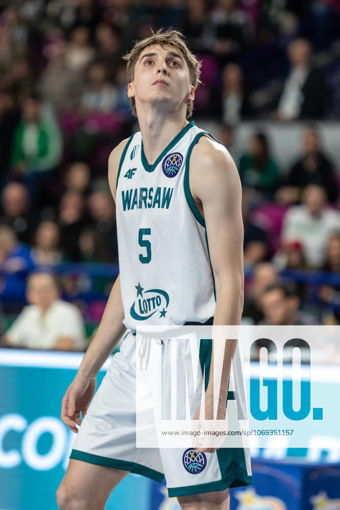 Legia Warszawa - Vilniaus Rytas 18.11.2025 basketball , Warsaw, Basketball Champions League BCL (koszykowka, Liga Mistrzow), game match Legia Warszawa - Vilniaus Rytas ( Vilnius ) image shows: Wojciech Tomaszewski photo Katarzyna Plewczynska Fotostyk