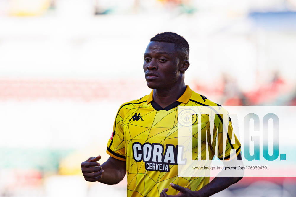Witi Witiness Quembo seen during Liga Portugal game between teams of CF Estrela Amadora and CD Nacional (Maciej Rogowski Ball Raw Images) Amadora Estadio Jose Gomes Portugal