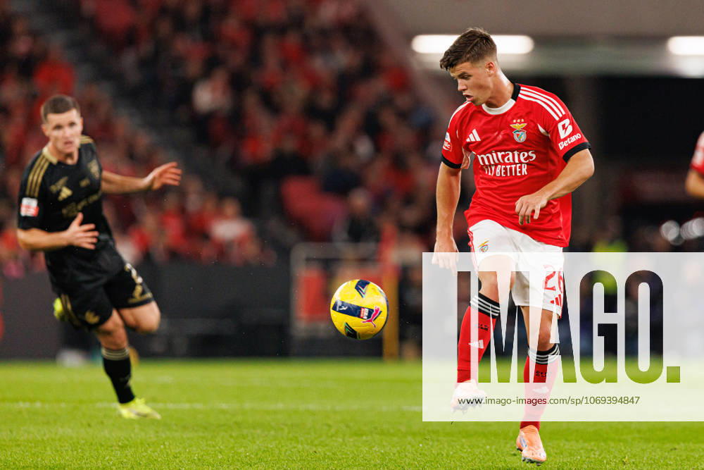Samuel Dahl seen during Liga Portugal game between SL Benfica and Casa Pia AC (Maciej Rogowski Ball Raw Images) Lisbon Estadio Da Luz Portugal