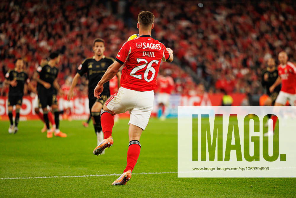 Samuel Dahl seen during Liga Portugal game between SL Benfica and Casa Pia AC (Maciej Rogowski Ball Raw Images) Lisbon Estadio Da Luz Portugal