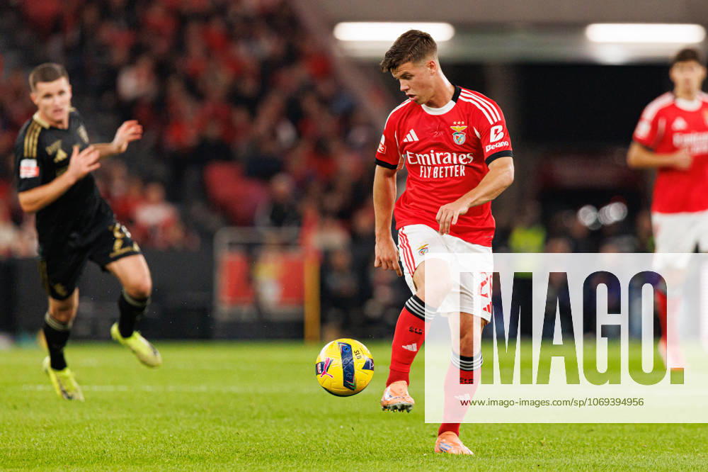 Samuel Dahl seen during Liga Portugal game between SL Benfica and Casa Pia AC (Maciej Rogowski Ball Raw Images) Lisbon Estadio Da Luz Portugal