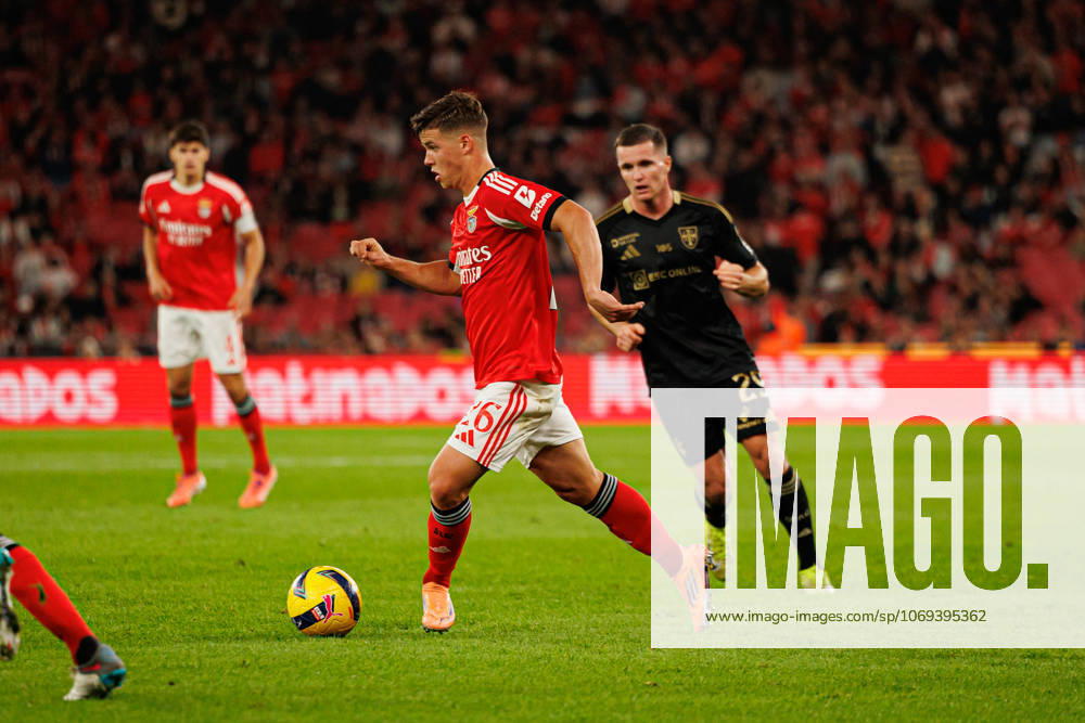 Samuel Dahl seen during Liga Portugal game between SL Benfica and Casa Pia AC (Maciej Rogowski Ball Raw Images) Lisbon Estadio Da Luz Portugal