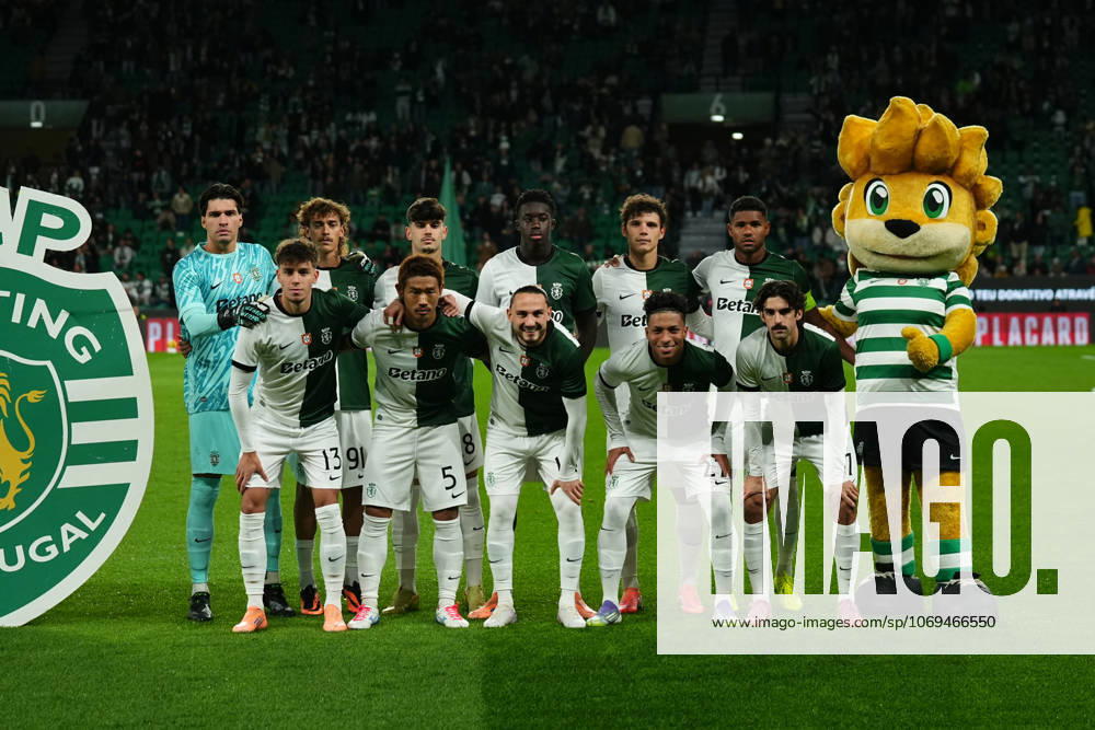 Taca de Portugal - Sporting CP v AC Marinhense (Foto: Joao Alvarinhas Avant Sports) Foto de equipa do Sporting CP antes da partida entre o Sporting CP e o AC Marinhense, a contar para a Taca de Portugal no Estadio Jose Alvalade - Novembro 22, 2025 - Lisboa, Portugal. (Foto: Joao Alvarinhas Avant Sports) Lisboa Estadio Jose Alvalade Portugal