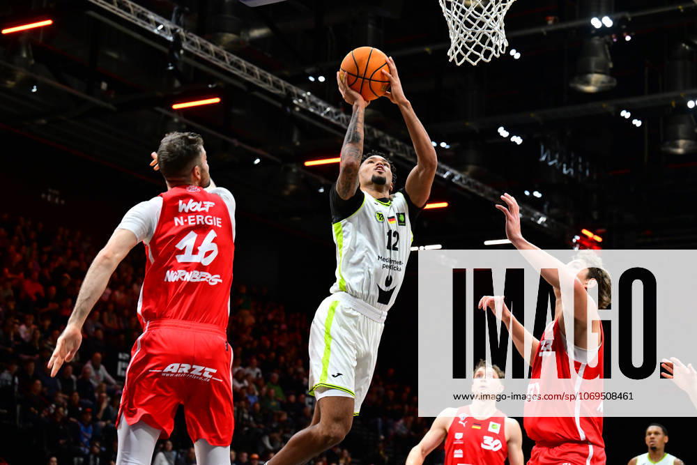 Basketball Season 2025 2026 2 Bundesliga Pro A 10 Matchday Nuremberg Falcons Basketball Club NBC BBC Bayreuth AlSch Julius Wolf 16, Nuremberg Falcons BC NBC Cantia Rahming 12, BBC Bayreuth Brandton Dean Chatfield 33, Nuremberg Falcons BC NBC
