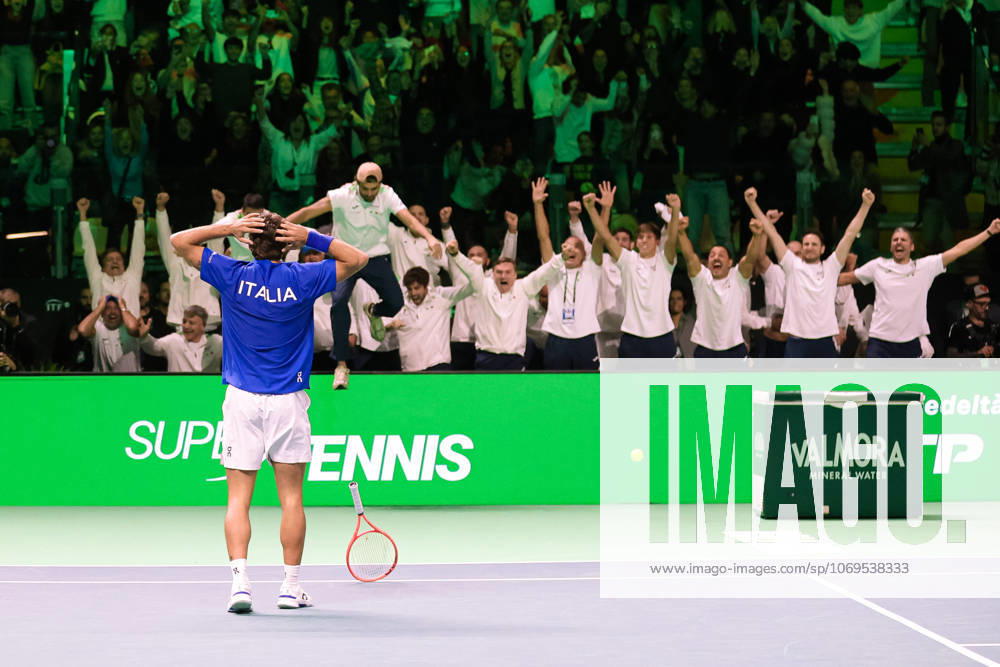 Italy wins the Davis Cup 2025 during Davis Cup - Final Eight, International Tennis match in Bologna, Italy, November 23 2025