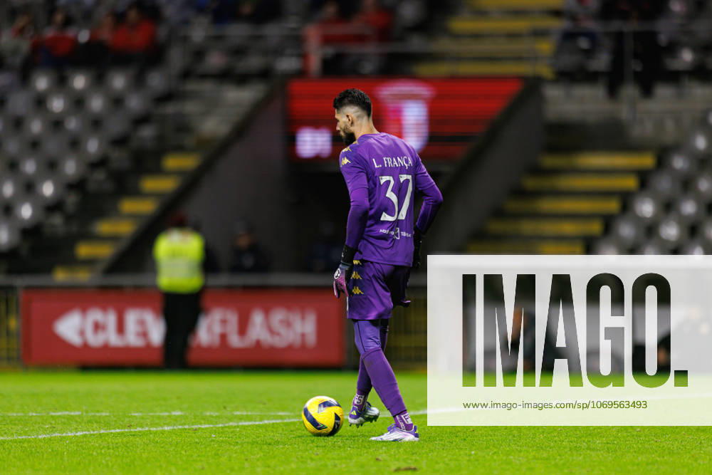 Lucas Franca seen during Taca De Portugal game between teams of SC Braga and CD Nacional (Bernado Benjamim Ball Raw Images) Braga Estadio Municipal de Braga Portugal