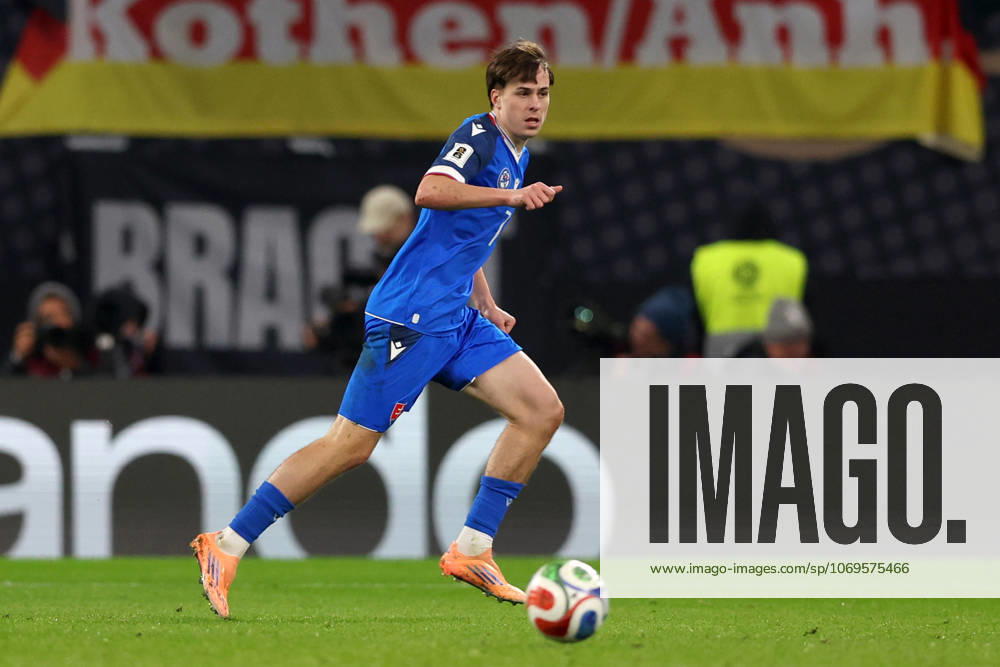 LEO SAUER, Slovacchia, World Cup 2026 Qualifying, Germany-Slovakia 6-0, azione, action, single shot QUALIFICAZIONI MONDIALI 2026 GERMANIA-SLOVACCHIA 6-0