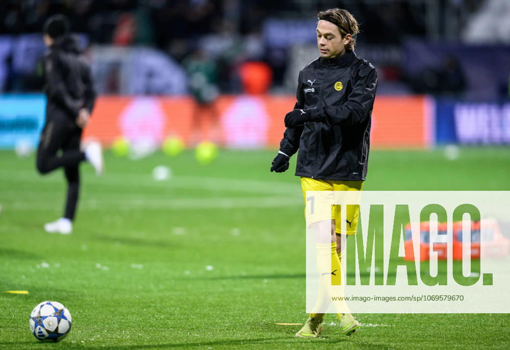 Patrick Berg of Bodo Glimt ahead of the UEFA Champions League football match between Bodo Glimt and Juventus on November 25, 2025 in Bodo Photo Marius Simensen BILDBYRAN COP 238 MM0049 bbeng football fotball fotboll soccer uefa champions league mesterligaen bodo glimt juventus