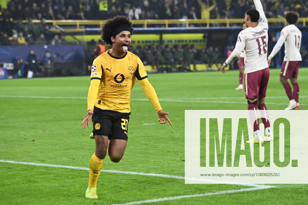 Football UEFA Champions League group stage 5 matchday, matchday5, Borussia Dortmund DO FC Villarreal 4 0 on 25 11 2025 in Dortmund Germany UEFA regulations prohibit any use of photographs as image sequences and or quasi video Â