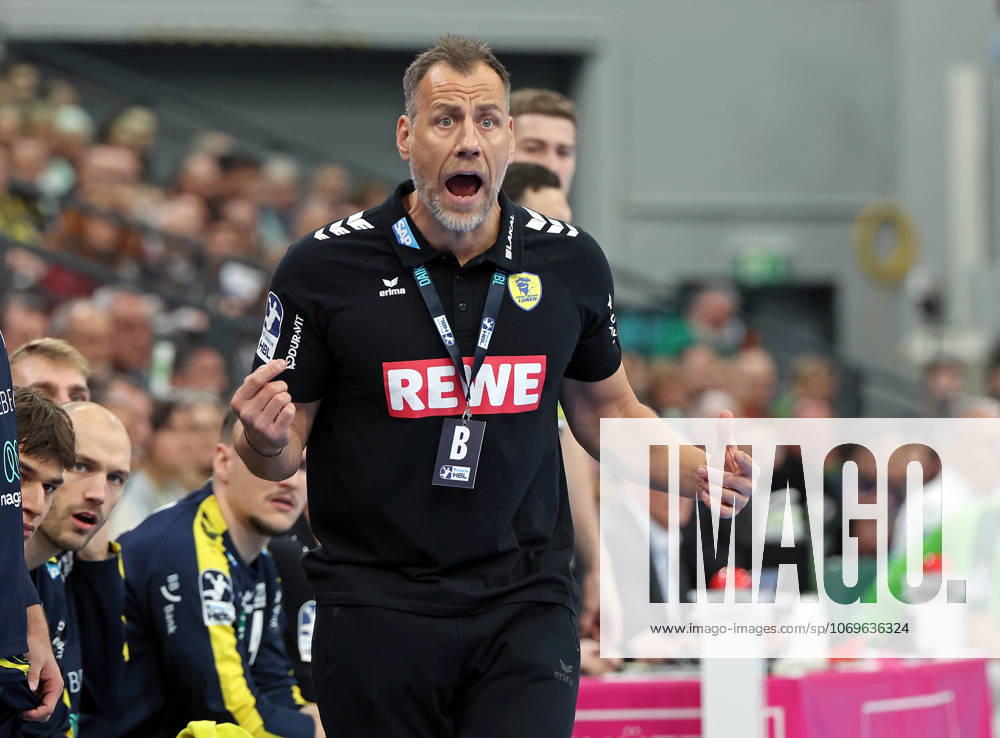 Handball Daikin Handball Bundesliga, HSG Wetzlar Rhein Neckar Löwen Coach Maik Machulla Rhein Neckar Löwen Wetzlar Buderus Arena Hessen Germany EN