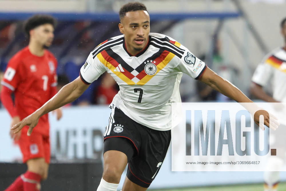 JAMIE LEWELING, Germania, World Cup 2026 Qualyfing, Luxembourg vs Germany 0-2, 14-11-2025, Action, Contrasto, Azione, Close up QUALIFICAZIONI MONDIALI 2026 LUSSEMBURGO-GERMANIA 0-2