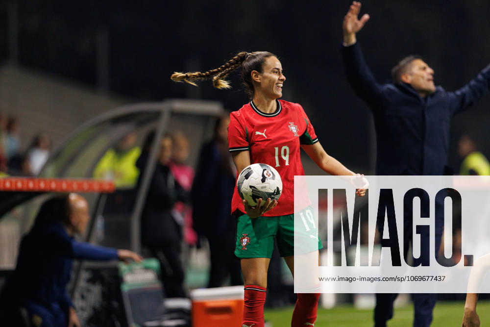 Diana Gomes seen during International Friendly, Länderspiel, Nationalmannschaft game between Women National teams of Portugal and Netherlands (Joao Gregorio Ball Raw Images) Braga Estadio Municipal de Braga Portugal