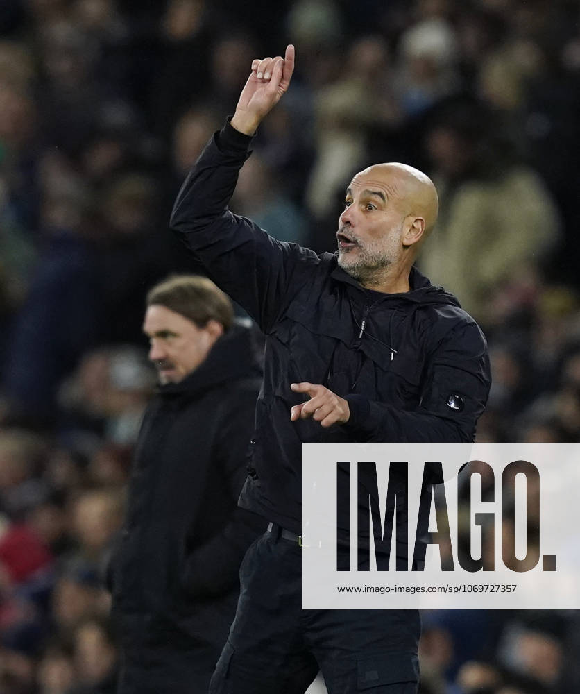 Manchester, England, 29th November 2025. Pep Guardiola coach of Manchester City during the Manchester City vs Leeds United Premier League match at the Etihad Stadium, Manchester. Picture credit should read: Andrew Yates Sportimage . SPI_053_AY_MAN_CITY_LEEDS SPI-4333-0052