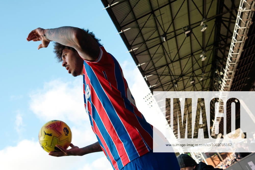Crystal Palace gegen Manchester United 30. November 2025, London Premier League Fußball Crystal Palace gegen Manchester United Chris Richards von Crystal Palace Foto Jacques Feeney Abseits London UK