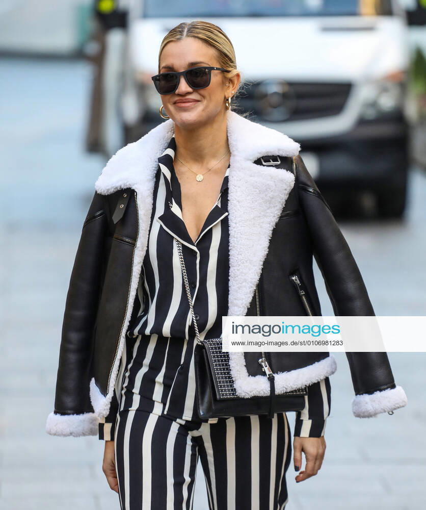 Ashley Roberts seen departing from Global Radio Studios in London. London United Kingdom - ZUMAs197 20201123_zaa_s197_039