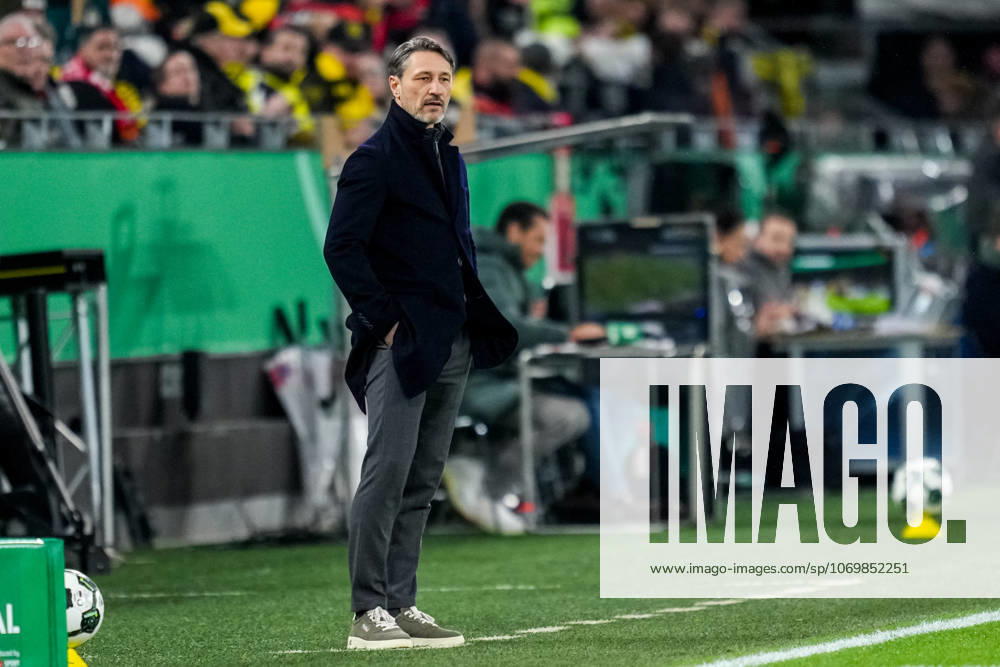 Borussia Dortmund head coach Niko Kovac looks on during the DFB Cup round of 16 match between Borussia Dortmund and Bayer 04 Leverkusen at Signal Iduna Park on December 2, 2025 in Dortmund, Germany. (Photo by Rene Nijhuis) SPO