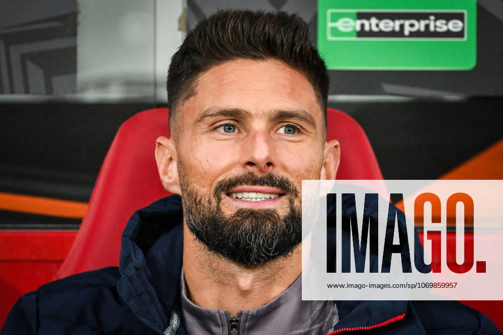 Villeneuve-D ascq, France, France: Olivier GIROUD of Lille during the UEFA Champions League, League Phase MD3 match between Lille OSC (LOSC) and PAOK FC at Pierre Mauroy Stadium on October 23, 2025 in Villeneuve-d Ascq near Lille, France. Villeneuve-D ascq France - ZUMAm308 20251023_zsp_m308_023