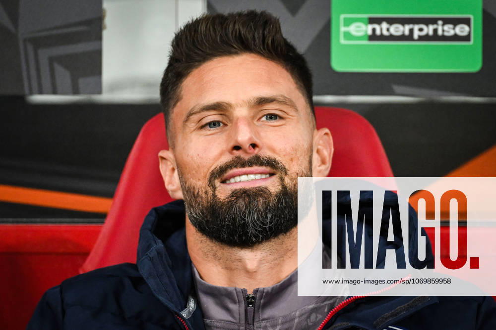 Villeneuve-D ascq, France, France: Olivier GIROUD of Lille during the UEFA Champions League, League Phase MD3 match between Lille OSC (LOSC) and PAOK FC at Pierre Mauroy Stadium on October 23, 2025 in Villeneuve-d Ascq near Lille, France. Villeneuve-D ascq France - ZUMAm308 20251023_zsp_m308_024