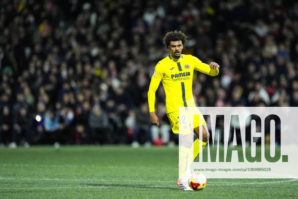 Renato Veiga of Villarreal CF in action during the Copa del Rey, second round, football match played between Club Atletico Antoniano and Villarreal CF at Municipal de Lebrija stadium on December 3, 2025, in Sevilla, Spain. Sevilla SPAIN - ZUMAa181 20251203_zaa_a181_176