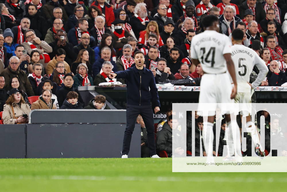 Xabi Alonso (Real), DECEMBER 3, 2025 - Football Soccer : Spanish La Liga EASports match between Athletic Club de Bilbao - Real Madrid CF at the Estadio San Mames in Bilbao, Spain. Noxthirdxpartyxsales aflo_312415312
