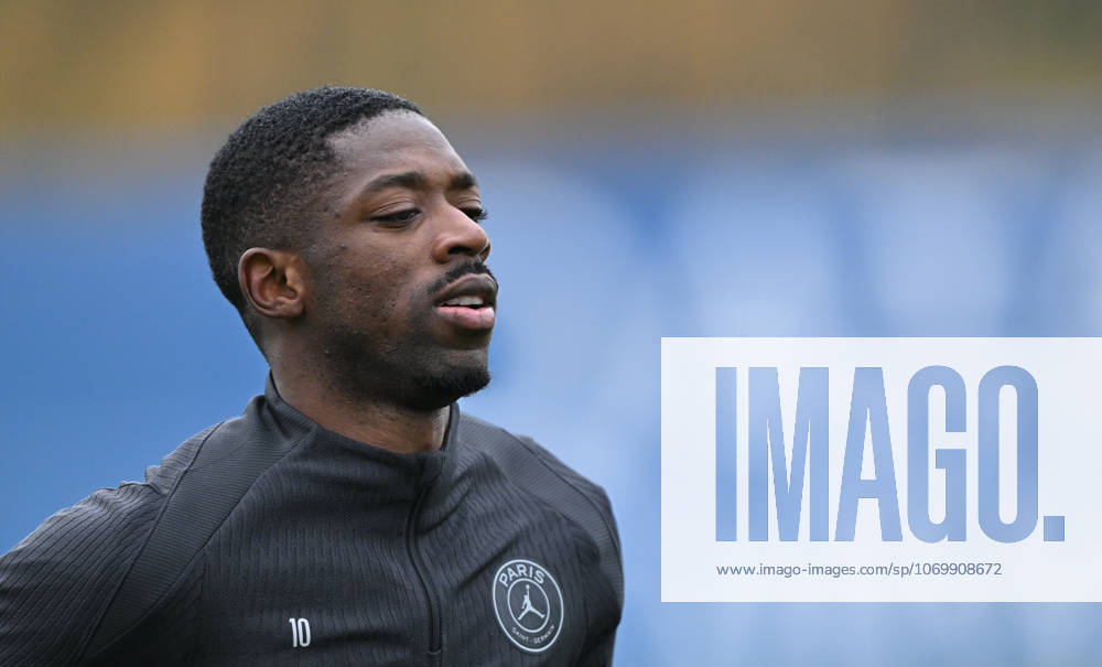 Paris Saint-Germain media day at the PSG Campus POISSY, FRANCE - DECEMBER 04: Player of Paris Saint-Germain Ousmane Dembele runs during a training session on media day at the PSG Campus in Poissy, west of Paris, France on December 04, 2025. Mustafa Yalcin Anadolu Poissy France. Editorial use only. Please get in touch for any other usage.