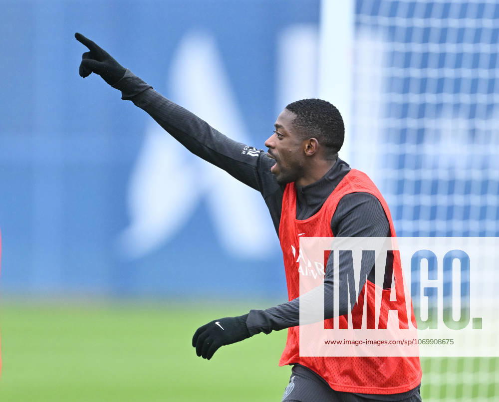 Paris Saint-Germain media day at the PSG Campus POISSY, FRANCE - DECEMBER 04: Player of Paris Saint-Germain Ousmane Dembele in action during a training session on media day at the PSG Campus in Poissy, west of Paris, France on December 04, 2025. Mustafa Yalcin Anadolu Poissy France. Editorial use only. Please get in touch for any other usage.