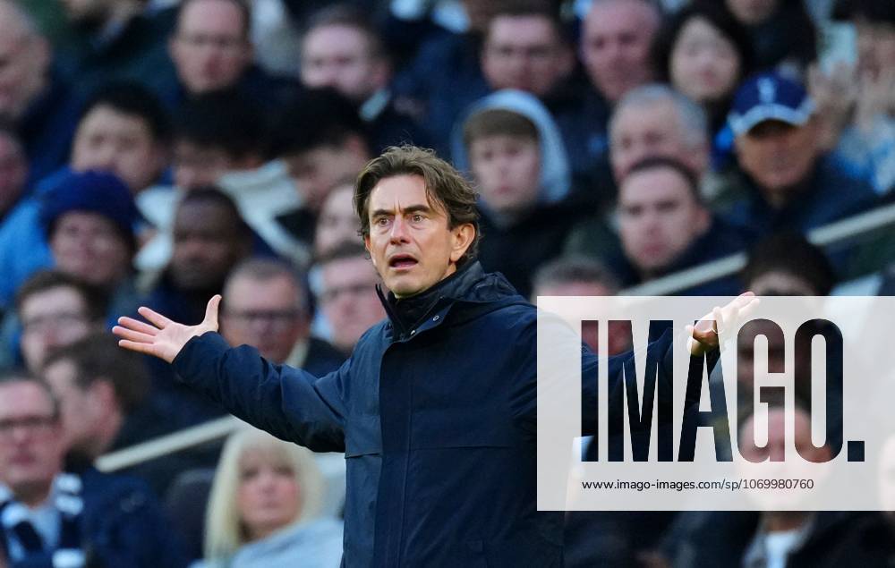 Tottenham Hotspur Manager Thomas Frank Tottenham Hotspur v Brentford, Premier League, Football, Tottenham Hotspur Stadium, London, UK - 06 Dec 2025London Tottenham Hotspur Stadium United Kingdom