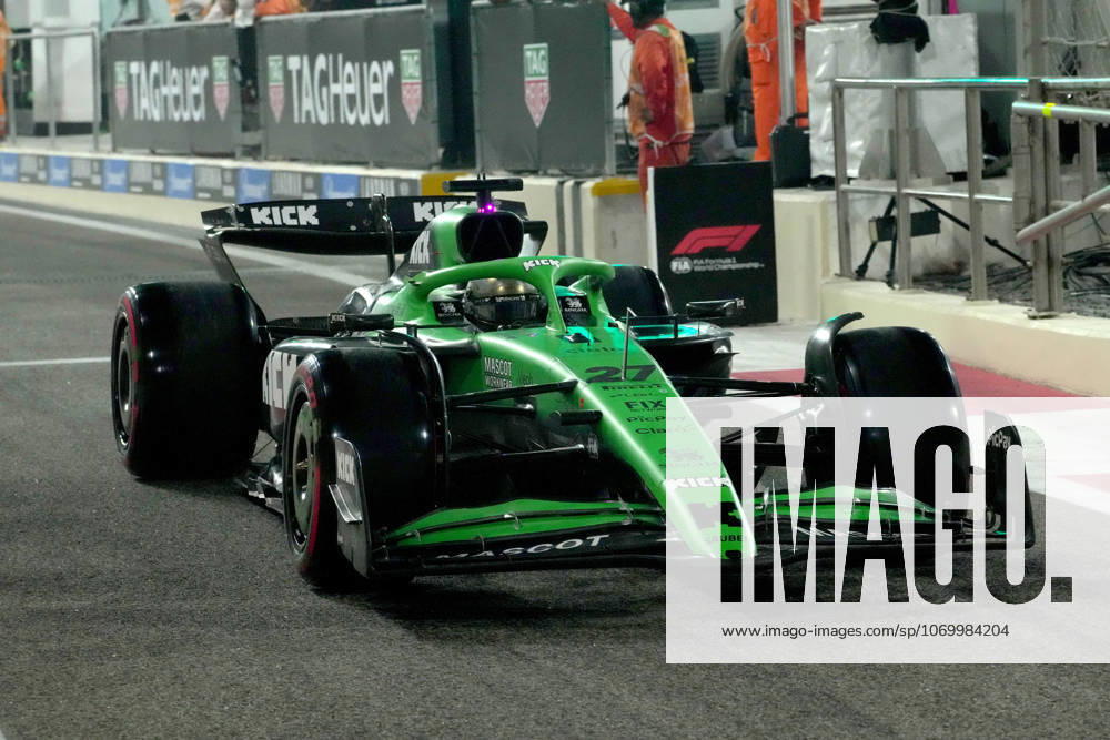Formula 1 Etihad Airways Abu Dhabi Grand Prix 2025 06 12 2025, Yas Marina Circuit, Abu Dhabi, Formula 1 Etihad Airways Abu Dhabi Grand Prix 2025 , pictured Nico Hülkenberg DEU , Stake F1 Team Kick Sauber nordphotoxGmbHx xBratic nph00250