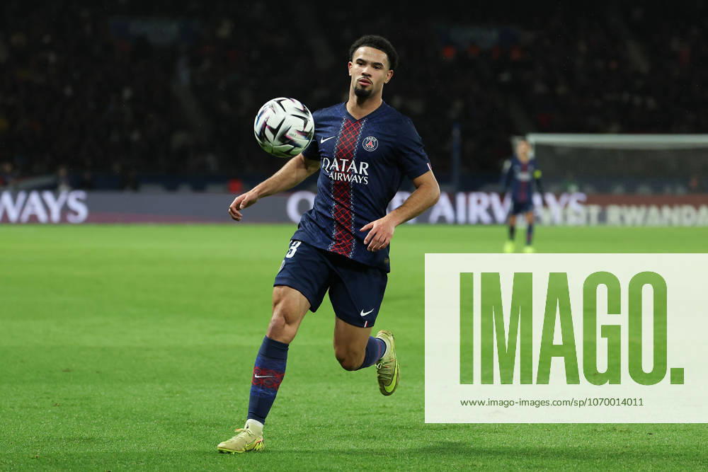 FBL FRA LIGUE1 Paris Saint Germain Stade Rennes Warren Zaire Emery Paris Saint Germain vie for the ball during the French L1 football match between Paris Saint Germain PSG an Stade Rennes at Parc des Princes Paris ,France, on December 06, 2025