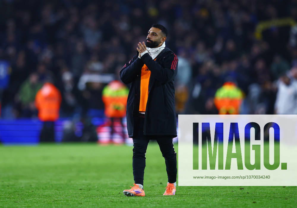 Mohamed Salah of Liverpool at the end of the match Leeds United v Liverpool, Premier League, Football, Elland Road, Leeds, UK - 06 Dec 2025Leeds Elland Road United Kingdom
