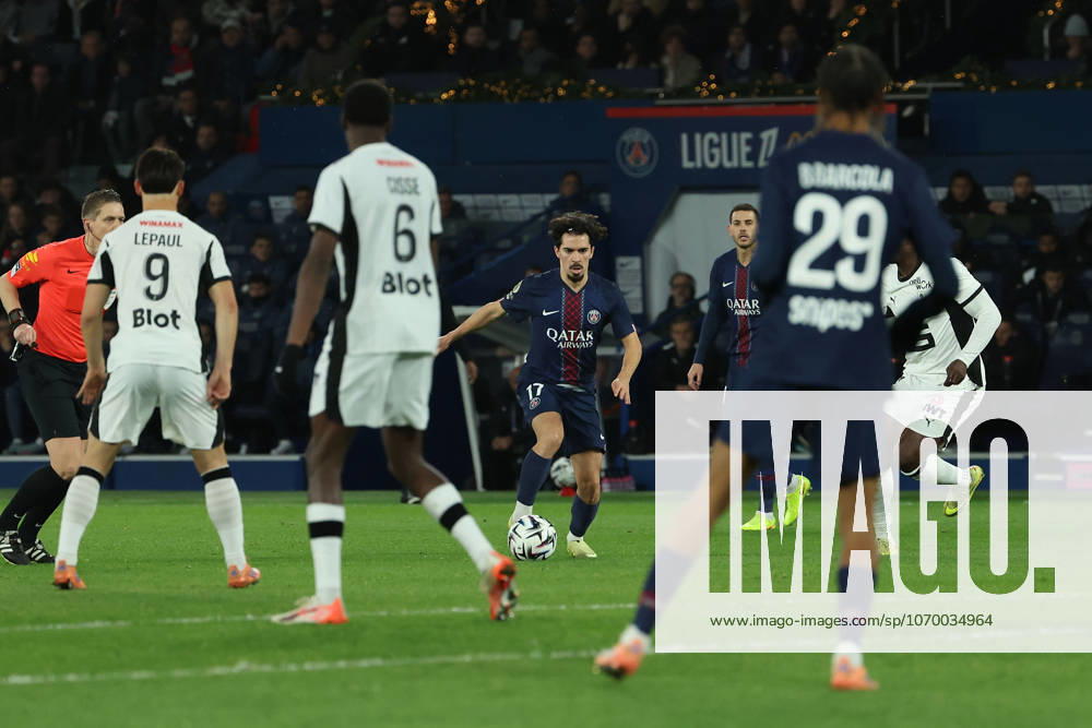 FBL FRA LIGUE1 Paris Saint Germain Stade Rennes Vitinha Paris Saint Germain during the French L1 football match between Paris Saint Germain PSG an Stade Rennes at Parc des Princes Paris ,France, on December 06, 2025