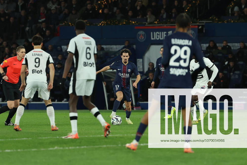 FBL FRA LIGUE1 Paris Saint Germain Stade Rennes Vitinha Paris Saint Germain during the French L1 football match between Paris Saint Germain PSG an Stade Rennes at Parc des Princes Paris ,France, on December 06, 2025
