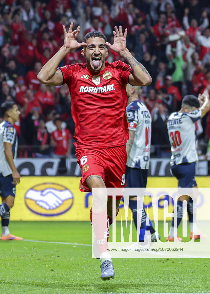 LIGA BBVA MX 2025 LIGA BBVA MX 2025 TOLUCA VS RAYADOS MONTERREY 06122025 TOLUCA, ESTADO DE MEXICO, MEXICO Action photo of Andres Pereira of Diablos Rojos del Toluca, during semifinal game of the Torneo de Apertura 2025 of the BBVA Liga MX, held at the Estadio Nemesio Diez of Toluca, Estado de Mexico against Rayados Monterrey Action photo of Andres Pereira of Diablos Rojos del Toluca, during semifinal game of the Torneo Apertura 2025 of the BBVA Liga MX, held at the Estadio Nemesio Diez of Toluca, Estado de Mexico against Rayados Monterrey IMAGENSHOP AGENCIA FOTOGRAFICA TOLUCA ESTADO DE MEXICO MEXICO