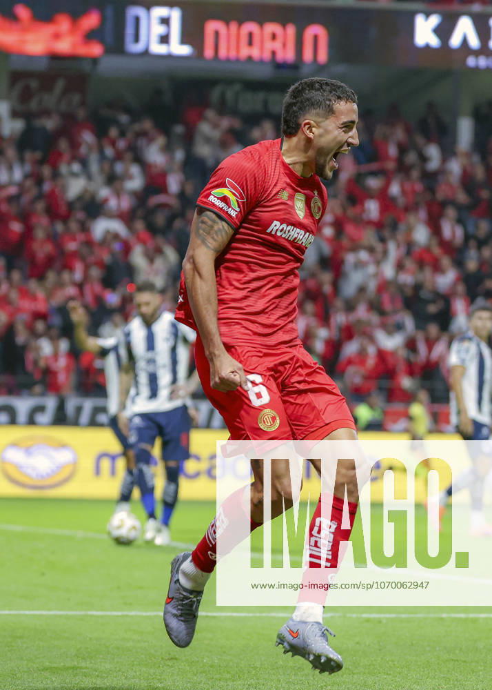 LIGA BBVA MX 2025 LIGA BBVA MX 2025 TOLUCA VS RAYADOS MONTERREY 06122025 TOLUCA, ESTADO DE MEXICO, MEXICO Action photo of Andres Pereira of Diablos Rojos del Toluca, during semifinal game of the Torneo de Apertura 2025 of the BBVA Liga MX, held at the Estadio Nemesio Diez of Toluca, Estado de Mexico against Rayados Monterrey Action photo of Andres Pereira of Diablos Rojos del Toluca, during semifinal game of the Torneo Apertura 2025 of the BBVA Liga MX, held at the Estadio Nemesio Diez of Toluca, Estado de Mexico against Rayados Monterrey IMAGENSHOP AGENCIA FOTOGRAFICA TOLUCA ESTADO DE MEXICO MEXICO