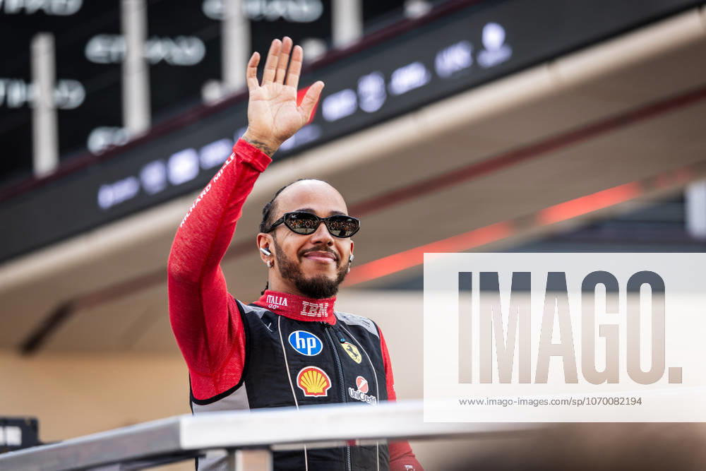2025 Formula One Abu Dhabi Grand Prix Yas Marina Circuit, Abu Dhabi, United Arab Emirates 7.December.2025; Lewis Hamilton of Great Britain and Scuderia Ferrari during Formula One Abu Dhabi Grand Prix (Photo by Jay Hirano) Abu Dhabi Yas Marina Circuit United Arab Emirates