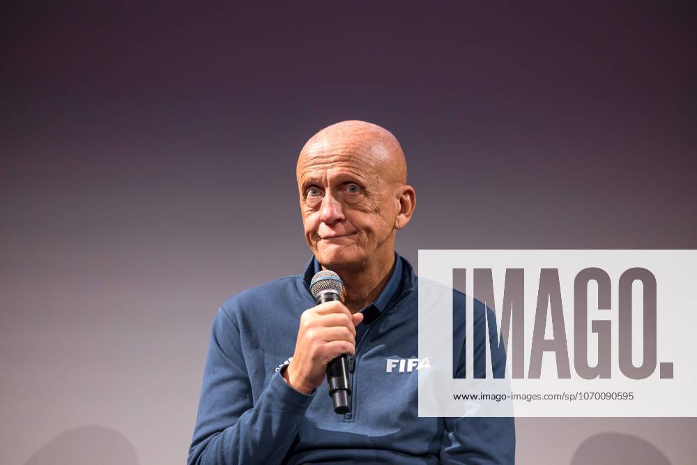 Pierluigi Collina, Chairman of the FIFA Arbitration Committee Pierluigi Collina, Chairman of the FIFA Arbitration Committee, speaks during the Referees and Innovation panel at the John F. Kennedy Center in Washington, D.C., on Thursday, December 4, 2025. WASHINGTON DC UNITED OF AMERICA