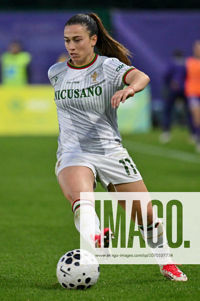 CALCIO - Serie A Femminile - ACF Fiorentina vs Ternana Women Ternana Women s forward Valeria Pirone during ACF Fiorentina vs Ternana Women, Italian football Serie A Women match in Bagno a Ripoli (FI), Italy, December 07 2025 Bagno a Ripoli (FI) Italy