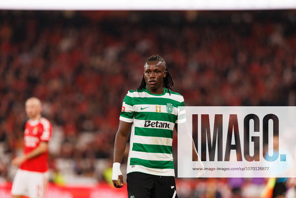 Geovany Quenda seen during Liga Portugal game between SL Benfica and Sporting CP (Maciej Rogowski Ball Raw Images) Lisbon Estadio da Luz Portugal