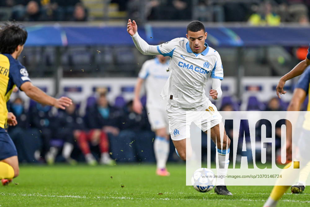 Royale Union Saint-Gilloise vs Marseille Mason Greenwood (10) of Marseille pictured during the Uefa Champions League sixth matchday in the League phase game in season 2025 - 2026 between Royale Union Saint-Gilloise and Olympique de Marseille on December 9 , 2025 in Anderlecht, Belgium. (Photo by David Catry isosport) Anderlecht Belgium