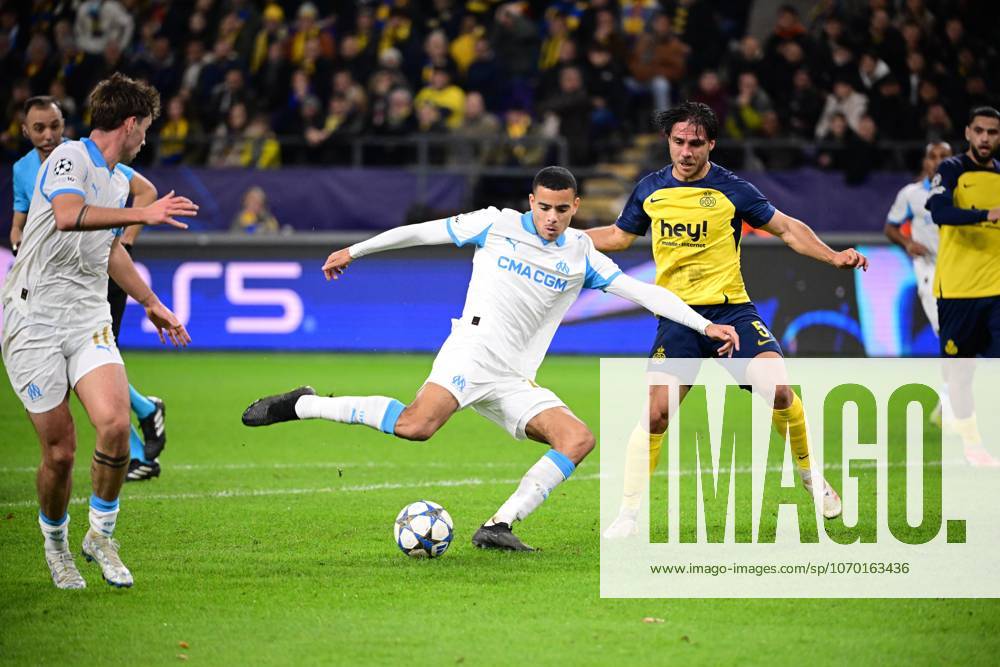 Greenwood mason mac allister kevin FOOT CHAMPIONS LEAGUE 2025 UNION ST GILLOISE MARSEILLE 2 3 LOTTO PARK ANDERLECHT BELGIUM 09 12 2025 AUTISSIER JEAN BAPTISTE greenwood goal action 1 2, 41 ANDERLECHT LOTTO PARK Belgium GermanyxJapanxUKxFrancexBelgiumxOUT