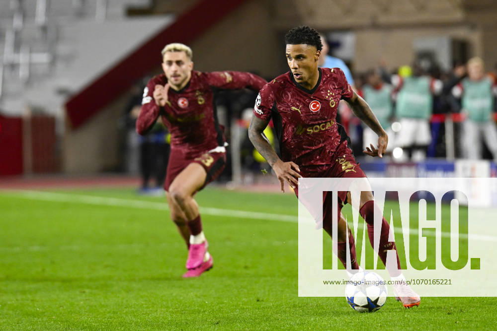 Ismail Jakobs (Galatasaray SK) - UEFA Champions League match between AS Monaco and Galatasaray SK on December 9, 2025 at the Louis II Stadium in Monaco.