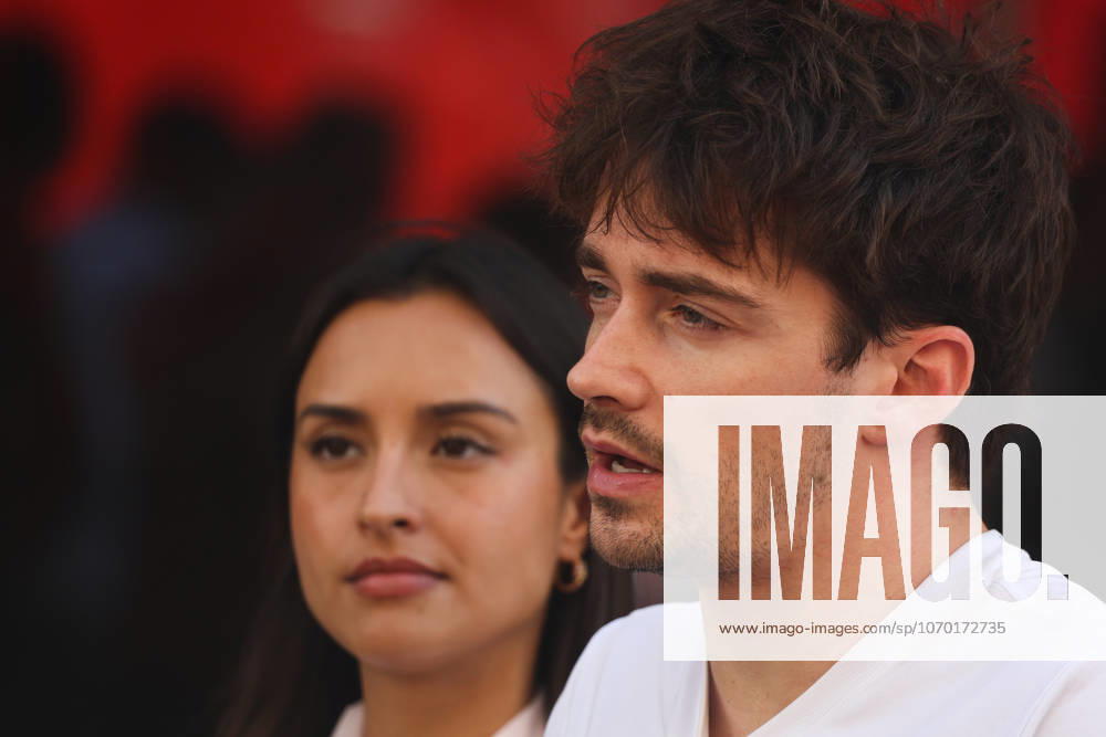 F1 Abu Dhabi Testing 2025 Alexandra Saint-Mleux and Charles Leclerc of Ferrari during the Formula 1 Abu Dhabi post-season testing at Yas Marina Circuit in Abu Dhabi, United Arab Emirates on December 9, 2025. Abu Dhabi United Arab Emirates