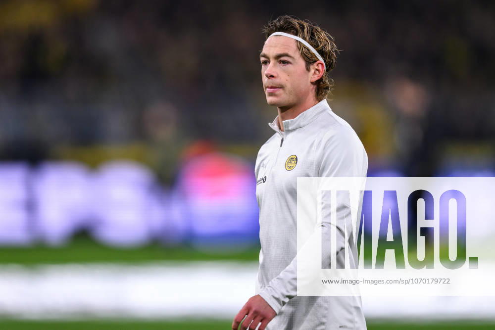 Patrick Berg of Bodo Glimt ahead of the UEFA Champions League football match between Borussia Dortmund and Bodo Glimt on December 10, 2025 in Dortmund Photo Marius Simensen BILDBYRAN COP 238 MM0052 bbeng football fotball soccer uefa champions league mesterligaen bodo glimt borussia dortmund
